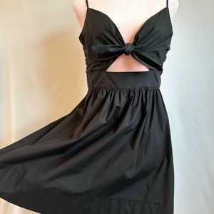 A.L.C. Black Daniela Mini Dress Size 6